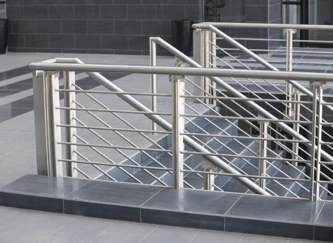 Stainless steel wire balustrades